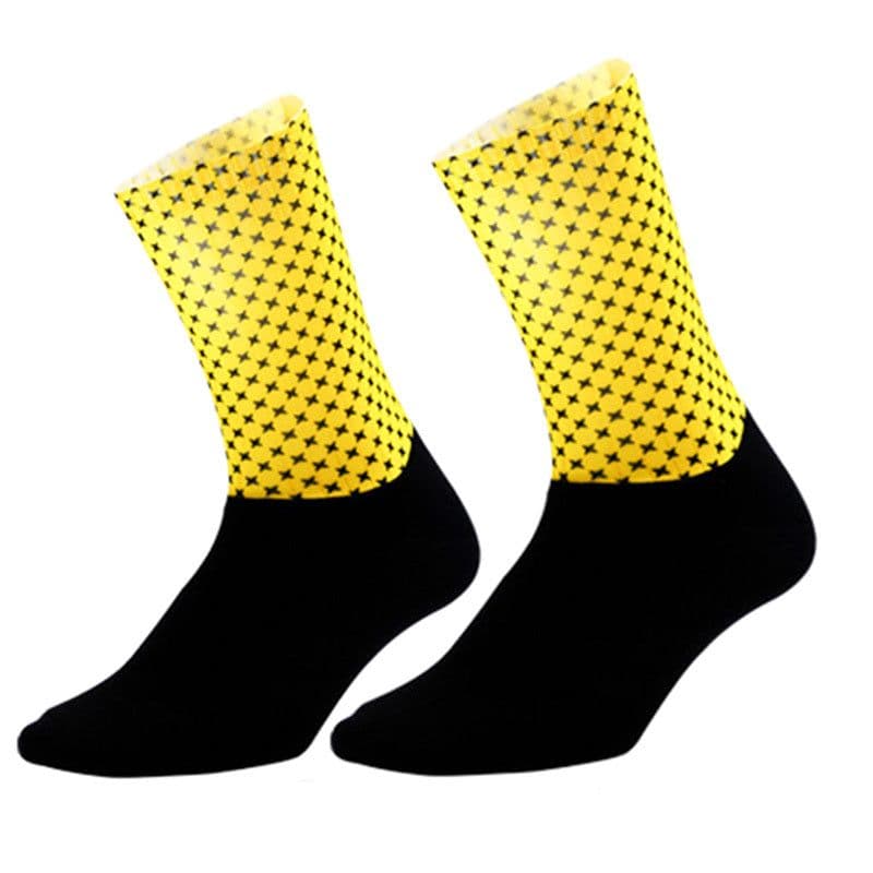 image-Non-slip Silicone Summer Men's Cycling Socks Breathable Socks