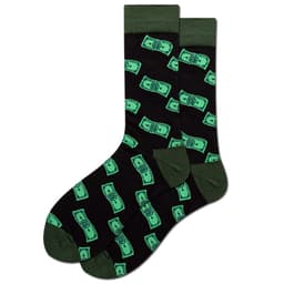 image-Diamond Shaped Animal Socks For Men, Fruit Cotton Socks