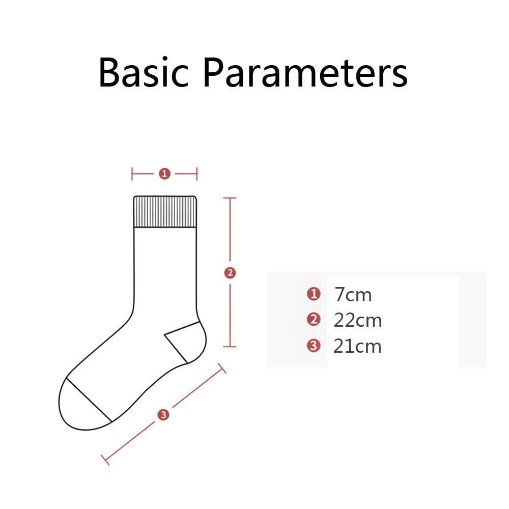 image-Diamond Shaped Animal Socks For Men, Fruit Cotton Socks