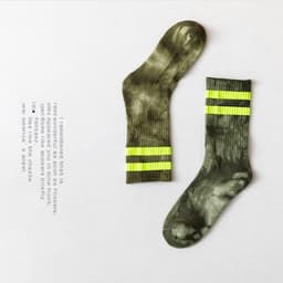 image-Couple Socks, Men's Autumn and Winter High-Tube Socks, Mid-Tube Parallel Bars
