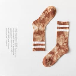 image-Couple Socks, Men's Autumn and Winter High-Tube Socks, Mid-Tube Parallel Bars