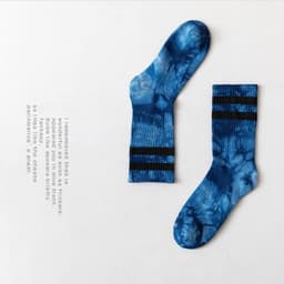 image-Couple Socks, Men's Autumn and Winter High-Tube Socks, Mid-Tube Parallel Bars