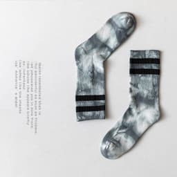 image-Couple Socks, Men's Autumn and Winter High-Tube Socks, Mid-Tube Parallel Bars