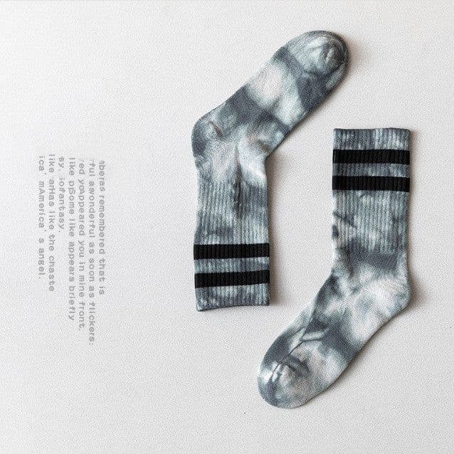 image-Couple Socks, Men's Autumn and Winter High-Tube Socks, Mid-Tube Parallel Bars