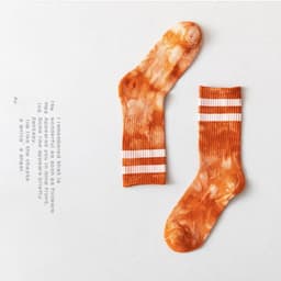image-Couple Socks, Men's Autumn and Winter High-Tube Socks, Mid-Tube Parallel Bars
