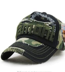 image-Camouflage baseball cap outdoor sunshade hats for men and women, European and American hats for leisure