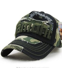 image-Camouflage baseball cap outdoor sunshade hats for men and women, European and American hats for leisure