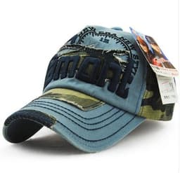 image-Camouflage baseball cap outdoor sunshade hats for men and women, European and American hats for leisure