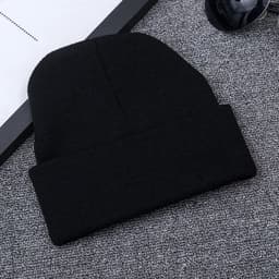 image-Autumn and winter warm knit hats Mood for years embroidery men and women fashion wild caps