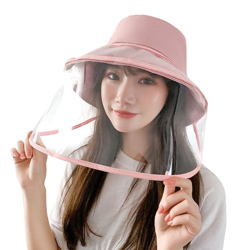 image-Anti-fog Hats Dust Protection Bucket Hat Outdoor Travel UV Protect Hats