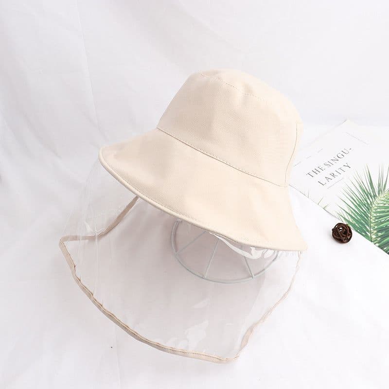 image-Anti-fog Hats Dust Protection Bucket Hat Outdoor Travel UV Protect Hats