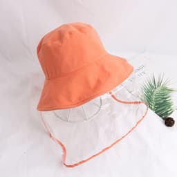 image-Anti-fog Hats Dust Protection Bucket Hat Outdoor Travel UV Protect Hats