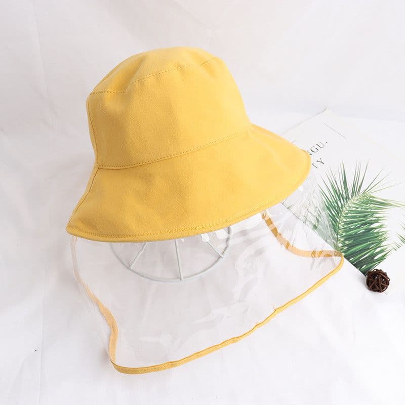 image-Anti-fog Hats Dust Protection Bucket Hat Outdoor Travel UV Protect Hats