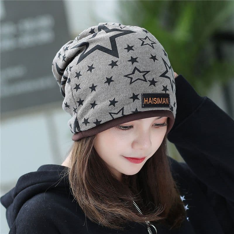 image-Comfortable and warm hood ladies hats
