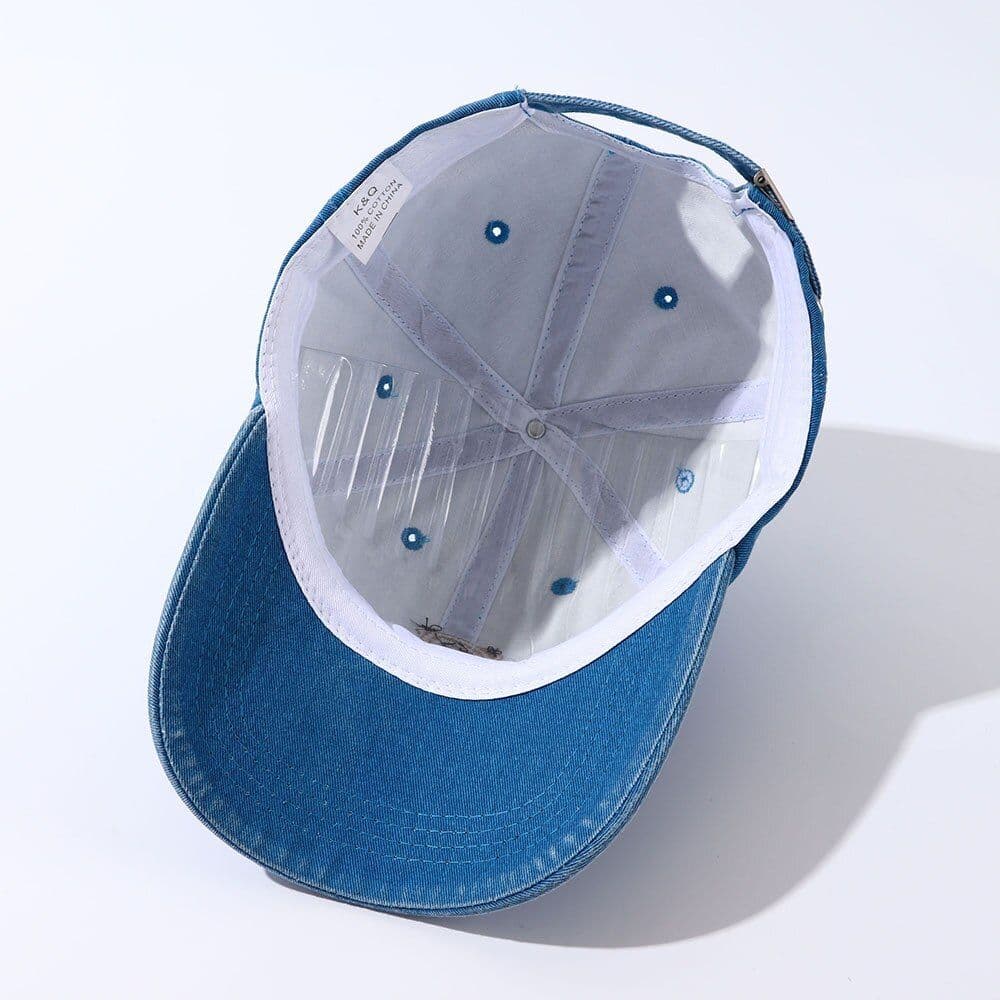 image-Women Cartoon Teddy Bear Embroidery Dad Hats