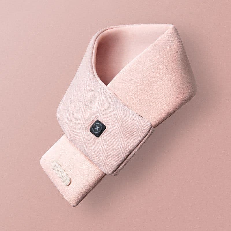 image-Heating Warm Neck Cervical Artifact Male and Female Electric Shoulder Warmer Retro Scarf