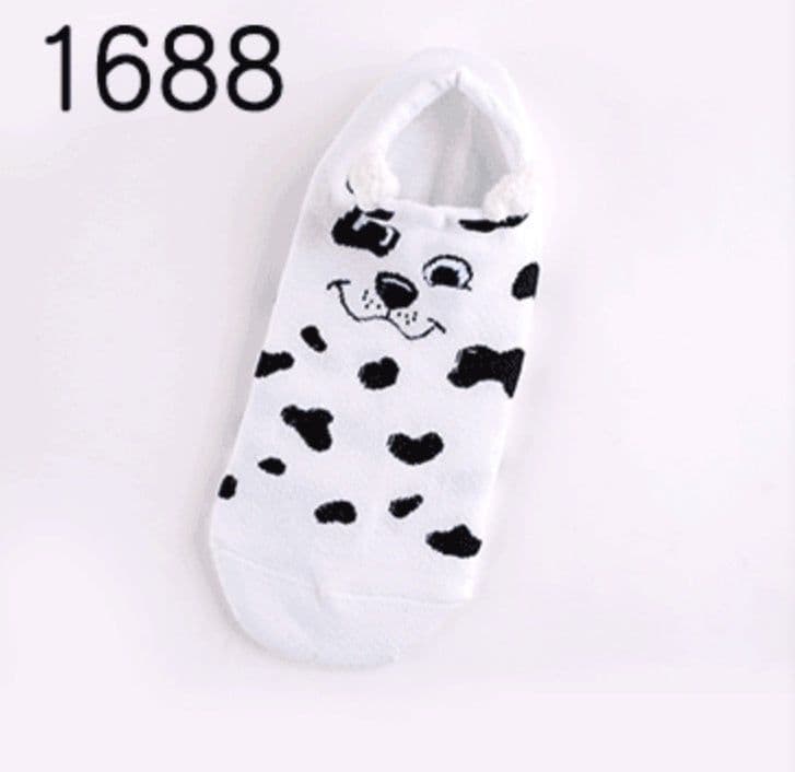image-Cute Animals Cotton Short Socks Creative Cartoon Pure Socks Casual Funny Socks Spring Summer Fox Socks