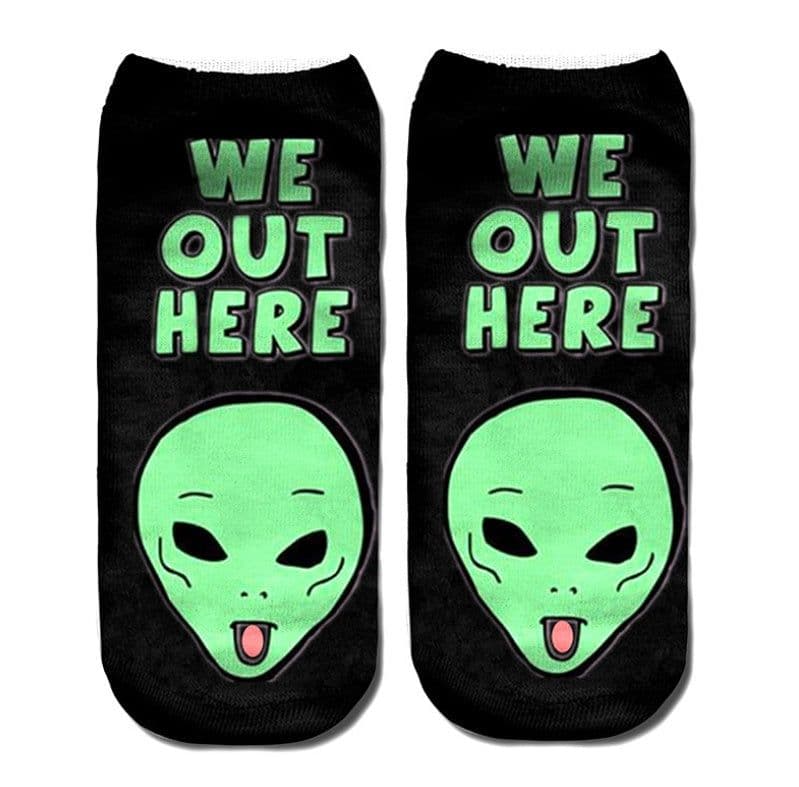 image-Popular Funny Unisex Short Socks 3D Cat Printed Anklet Socks Casual Socks