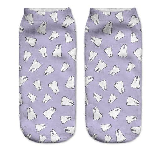 image-Popular Funny Unisex Short Socks 3D Cat Printed Anklet Socks Casual Socks