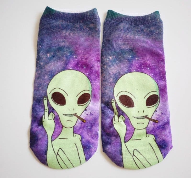 image-Popular Funny Unisex Short Socks 3D Cat Printed Anklet Socks Casual Socks