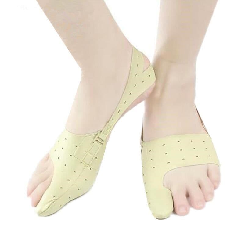 image-Super thin and breathable day and night with big toe toe orthodontic appliance