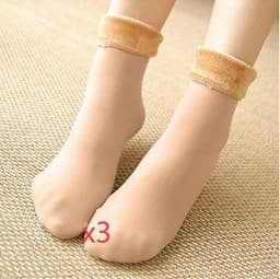 image-Plus velvet thick snow day warm floor socks autumn and winter in the tube home socks men socks couple socks