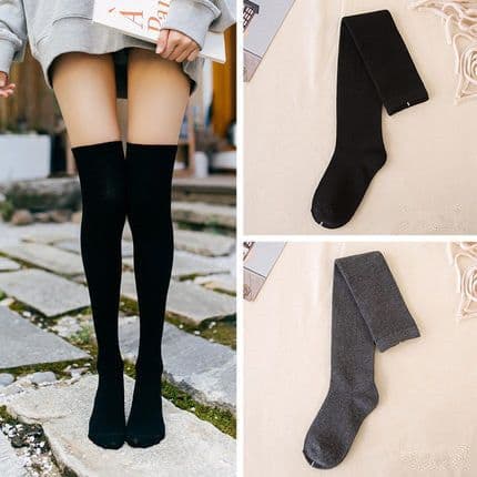 image-Stockings, socks, socks, socks, high socks, pure cotton, Korean version, wind, autumn and winter.
