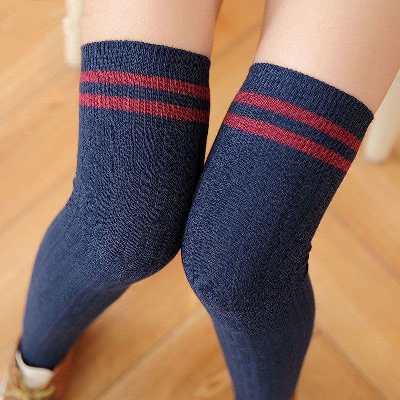 image-Stockings, socks, socks, socks, high socks, pure cotton, Korean version, wind, autumn and winter.