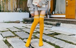 image-Stockings, socks, socks, socks, high socks, pure cotton, Korean version, wind, autumn and winter.