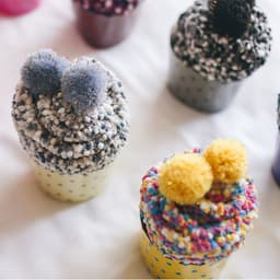 image-Three-dimensional cake socks home floor socks pearl velvet tube female socks