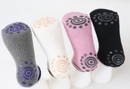 image-Non-slip yoga socks, silicone granules, yoga socks, floor socks