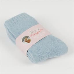 image-Autumn and winter new ladies rabbit wool socks women's tube socks Terry thick socks warm solid color pull socks
