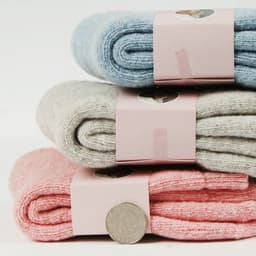 image-Autumn and winter new ladies rabbit wool socks women's tube socks Terry thick socks warm solid color pull socks