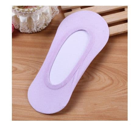 image-Single shoes and socks, home candy color boat socks, socks, socks, non-slip women's floor socks, invisible socks, boneless socks