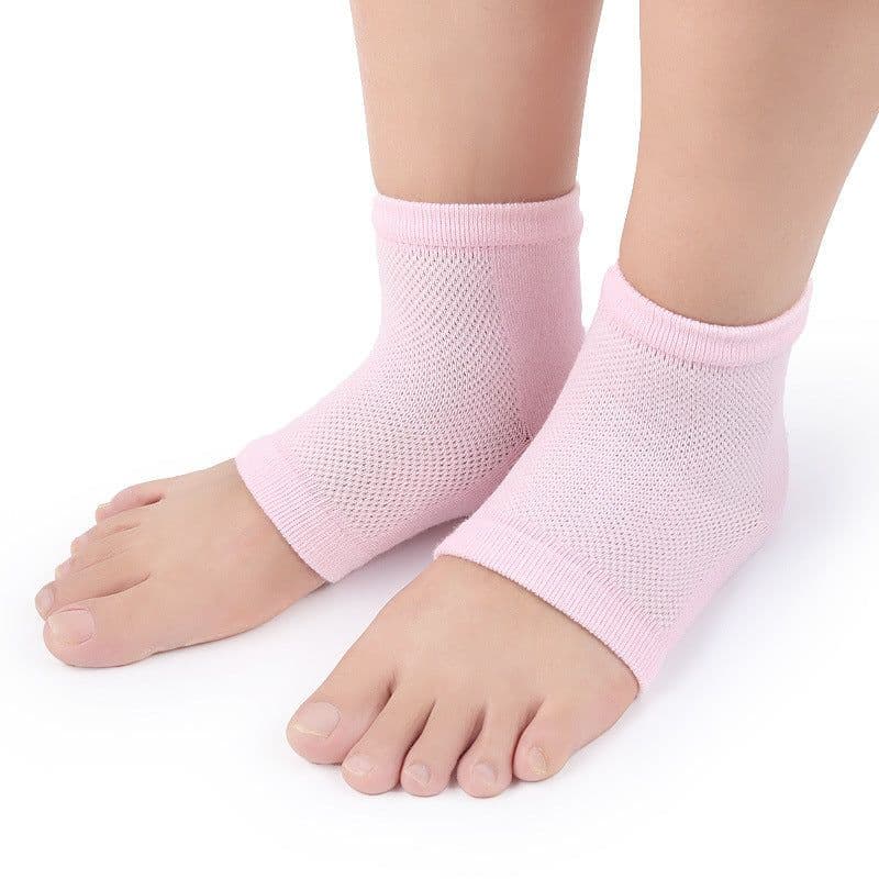 image-Mesh gel anti-drying heel socks heel protection socks socks men and women after socks socks breathable sweat spot