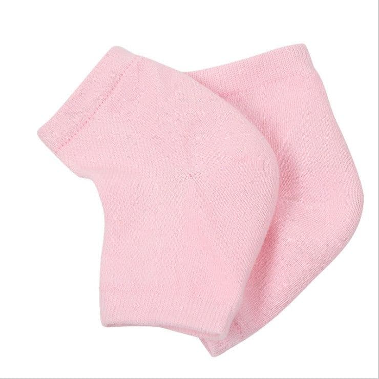 image-Mesh gel anti-drying heel socks heel protection socks socks men and women after socks socks breathable sweat spot