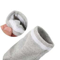 image-Mesh gel anti-drying heel socks heel protection socks socks men and women after socks socks breathable sweat spot