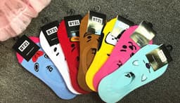 image-Cartoon boat socks men and women socks shallow mouth socks cotton thin section invisible socks