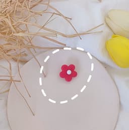image-Shoelace decoration lace buckle cute three-dimensional personality small color collision small flower shoe buckle canvas shoes accessories shoe flower