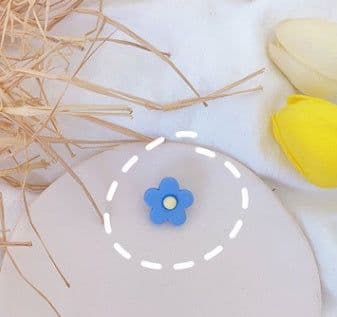 image-Shoelace decoration lace buckle cute three-dimensional personality small color collision small flower shoe buckle canvas shoes accessories shoe flower