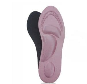 image-Soft Insole High Heel Shoe Pad Men Women 4D Sport Sponge Pain Relief Insert Cushion Pad Shoe Insoles 1Pair