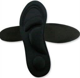 image-Soft Insole High Heel Shoe Pad Men Women 4D Sport Sponge Pain Relief Insert Cushion Pad Shoe Insoles 1Pair