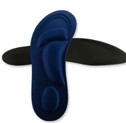 image-Soft Insole High Heel Shoe Pad Men Women 4D Sport Sponge Pain Relief Insert Cushion Pad Shoe Insoles 1Pair