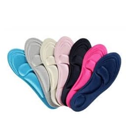 image-Soft Insole High Heel Shoe Pad Men Women 4D Sport Sponge Pain Relief Insert Cushion Pad Shoe Insoles 1Pair
