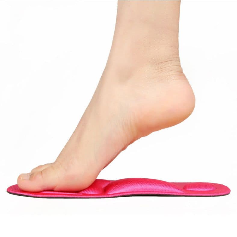 image-Soft Insole High Heel Shoe Pad Men Women 4D Sport Sponge Pain Relief Insert Cushion Pad Shoe Insoles 1Pair