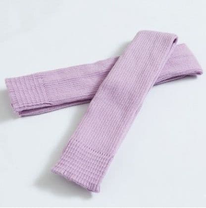 image-Step over the knee and pile up leg warmers