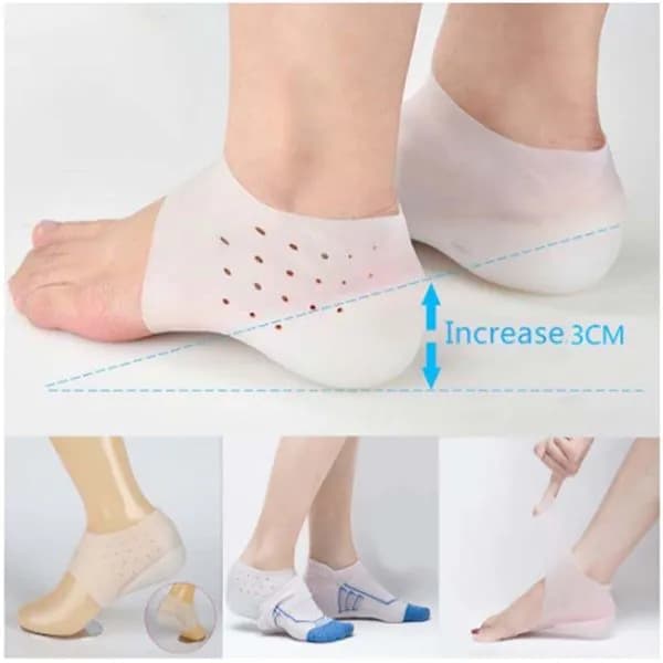 image-Inner Booster Pad Invisible Men And Women Silicone Heel Insole