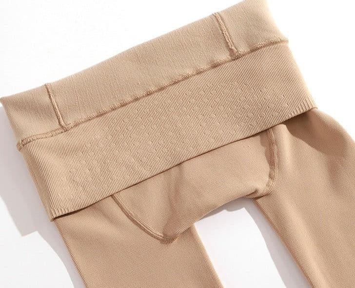 image-Women Striped Pantyhose Plus Size High Waist Anti-hook Black Tights Warm Seamless Tights Of Large Sizes