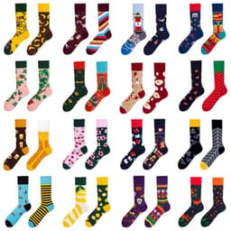 image-Colorful fashion socks