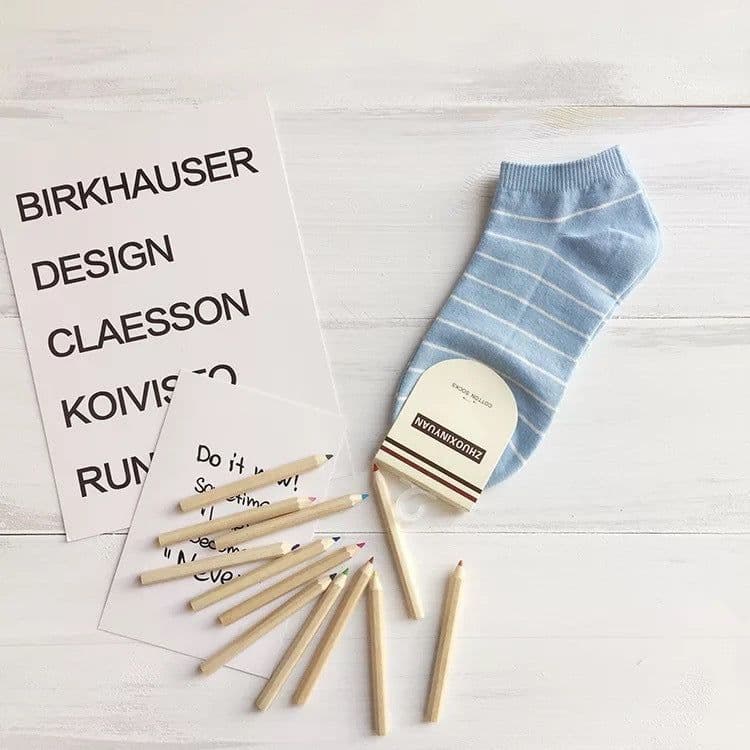 image-Lovely ship socks Japanese sports socks